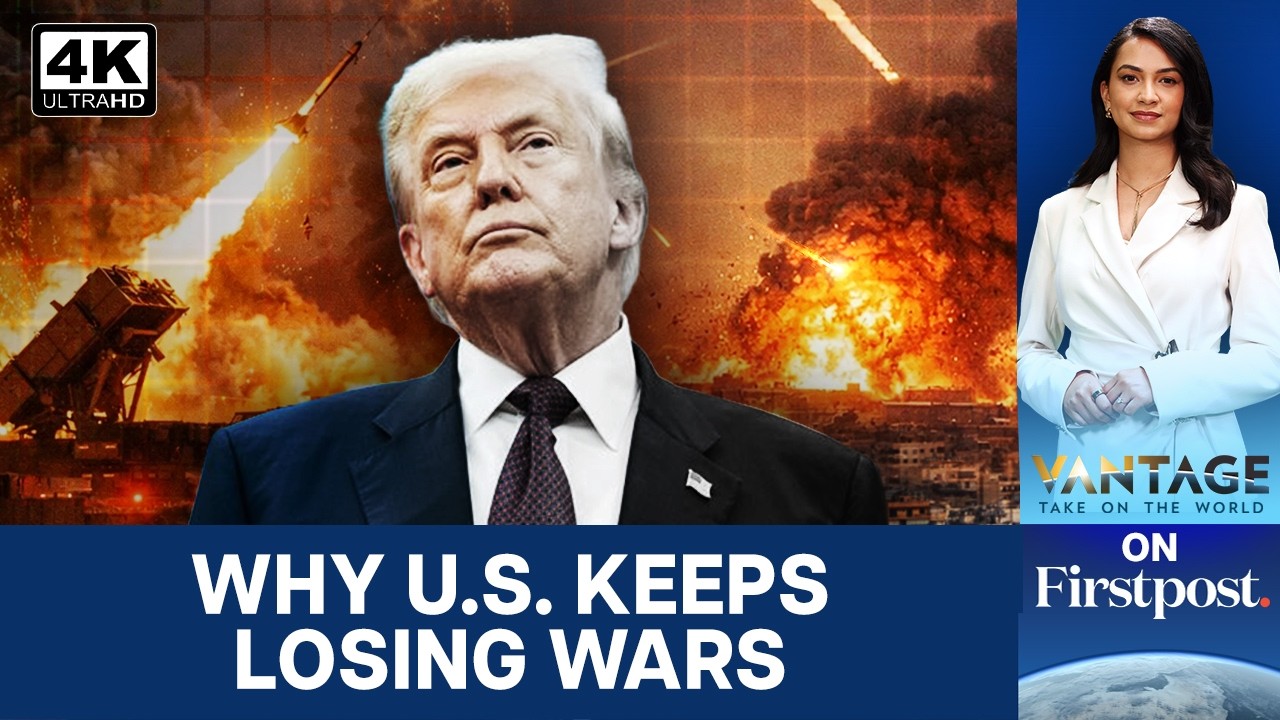 Iran Crisis Escalates: Why Can't Trump's America Win Wars? | Vantage on Firstpost | 4K