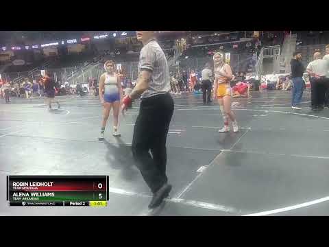 117 Lbs Cons. Round 5 - Robin Leidholt, Team Montana Vs Alena Williams, Team Arkansas A958