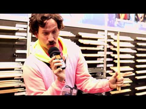 Biernt at NAMM 2013 - VATER Sticks