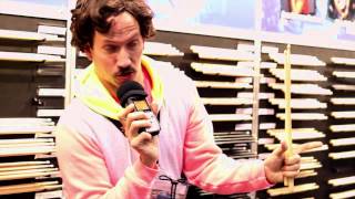 Video thumbnail for Biernt at NAMM 2013 - VATER Sticks by AdventureDrums