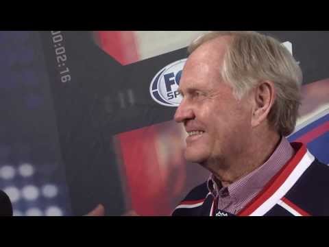 Jack Nicklaus Drops Puck