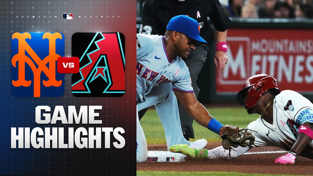 Mets vs. D-backs Game Highlights (5/10/26) | MLB Highlights