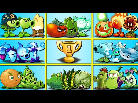PvZ 2 Tournament 8 Best Team Plants - Who Will Win?