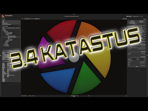 Darktable versio 3.4