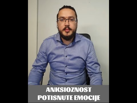 Anksioznost-potisnute emocije i 4 načina da oslobodite potisnute emocije!