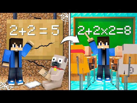 FELJAVITOTTAM A FÖLD ISKOLÁT GYÉMÁNTRA A MINECRAFTBAN!