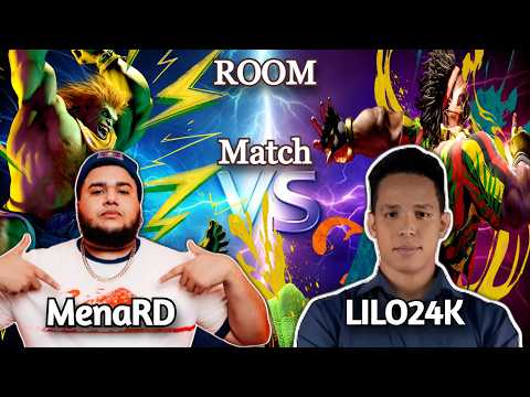 🔥SF6➤ MENARD (Blanka) Vs LILO24K (DeeJay) ➤ High Level ROOM MATCH🔥