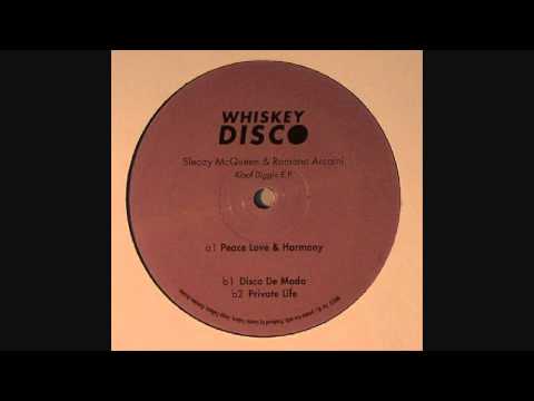 Sleazy McQueen & Romano Arcaini - Peace Love & Harmony (Kloof Diggin EP)