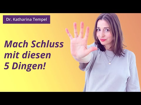 5 Dinge, mit denen du sofort aufhören solltest, um entspannter zu leben