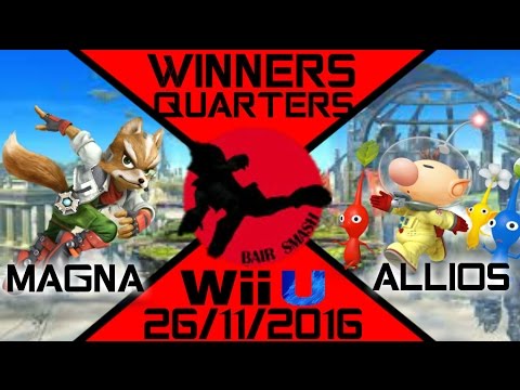 Bair Smash 8 Winners Quarters- BS// Magna (Fox) Vs. BS// Allios (Olimar) - Smash Wii U