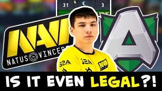 31-3 NaVi vs Alliance — someone call the police