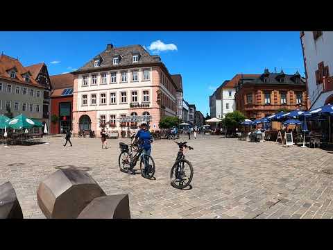 Radtour von Lohr am Main über Gemünden nach Karlstadt und zurück