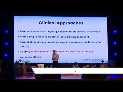 Aging Clocks and How They Apply to the Clinic | Dr. Brian Kennedy (PhD) | MLS 2025 Day 2