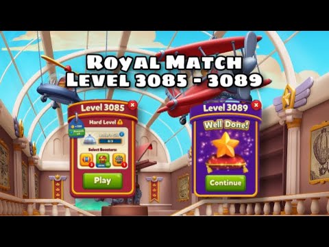 Royal Match Hard to Super Hard Area 49 | Level 3085 - 3086 - 3087 - 3088 - 3089