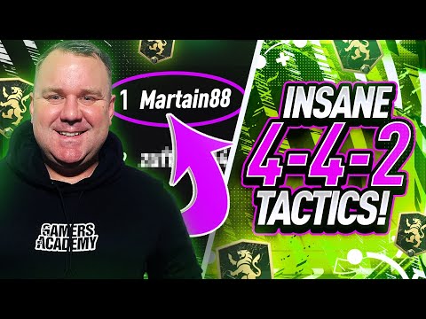 FIFA 23 - INSANE (442) CUSTOM TACTICS + PLAYER INSTRUCTIONS!!