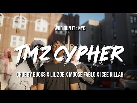 Chubby Bucks x Lil Zoe x Moose Fablo x Ice Killah - TMZ Cypher (WhoRunItNYC Performance)