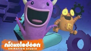 "Robot and Monster" Theme Song (HD) | Episode Opening Credits | Nick Animation