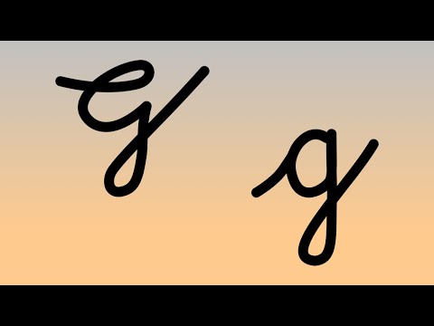 El Trazo de la Letra G