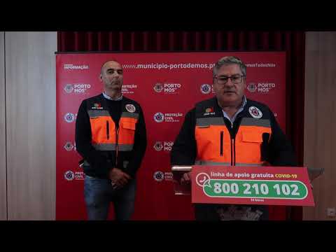 Comunicado Presidente da Câmara Municipal de Porto de Mós - COVID-19 - 30-03-2020