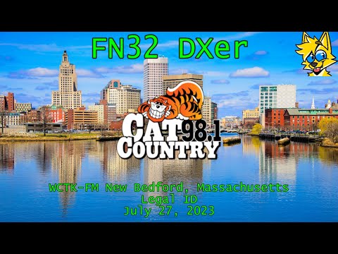 Cat Country 98.1 | WCTK-FM New Bedford, Massachusetts Legal ID (7/27/2023)