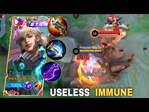 DELETE LAPU LAPU IN 0.1 SEC!!!  | ZILONG PASSIVE ABUSE | ZILONG BEST BUILD 2023 - MLBB