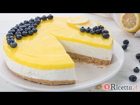 Cheesecake al limone senza cottura, facile e con pochi ingredienti - Ricetta.it