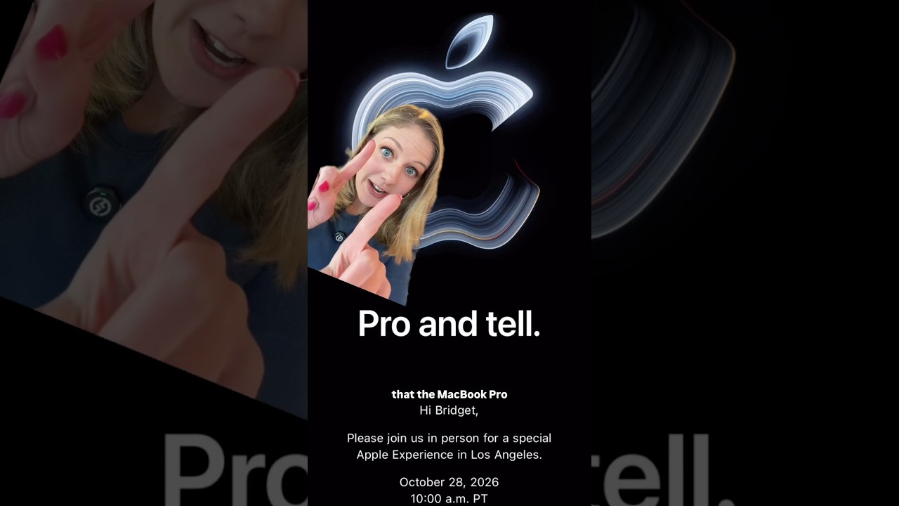 Touchscreen MacBook Pros?! OLED iPad Mini?! Apple’s ‘Pro and Tell’ Event Is October 28