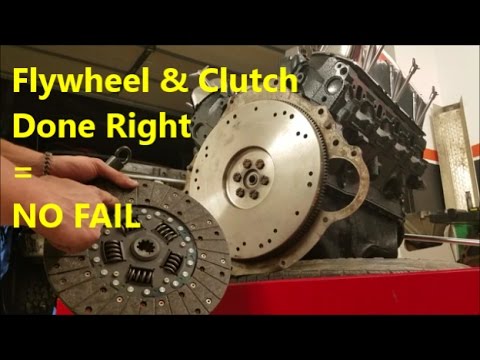Installing a New Clutch & Flywheel - How To: Demonstration/ Walk Through