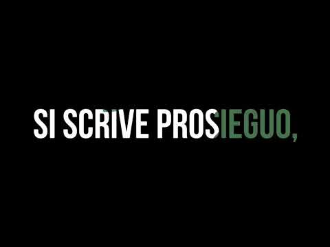 Si Scrive Prosieguo Proseguo O Proseguio Nel Senso Di Prosecuzione Come Si Scrive