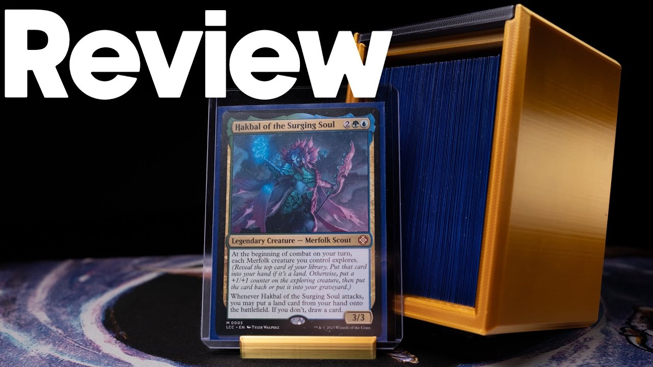 The BEST 3D Printed Deckbox Just Got BETTER