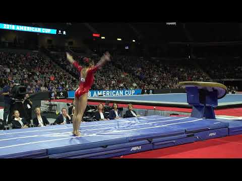 Morgan Hurd (USA) - Vault - 2018 American Cup