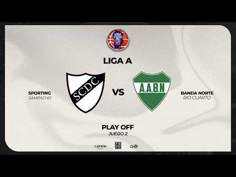 Playoffs(Juego 2)- Liga Provincial A - Sporting Club (Sampacho) Vs Banda norte (Rio Cuarto) 72-71