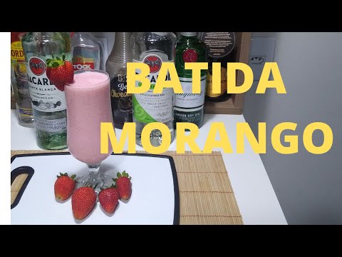Como Fazer Batida De Morango