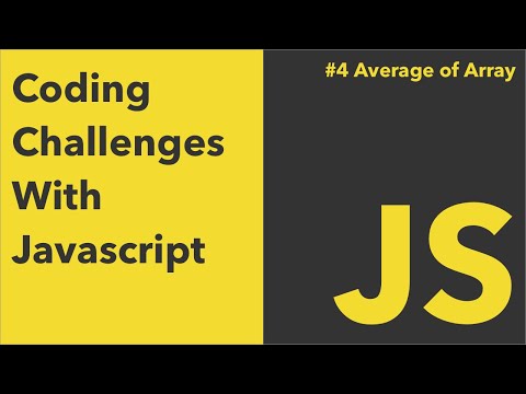 Find Average Of Array In Javascript Coding Challenges With Javascript