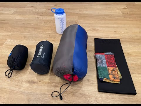 Norge på Langs sleeping kit