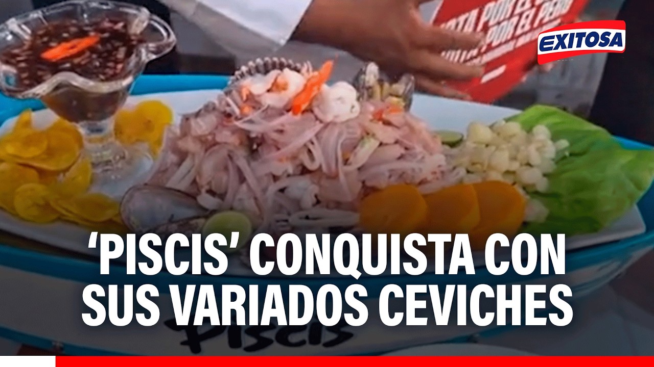 🔴🔵 'Piscis' conquista con sus variados ceviches y premia a nuestros amigos del volante