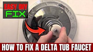 How to Fix a Delta Tub Faucet That Isn’t Hot Enough ||