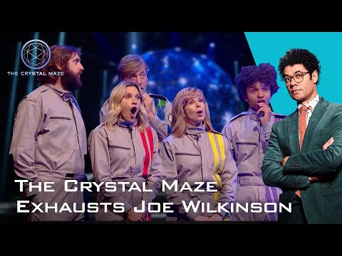 Joe Wilkinson is exhausted by The Crystal Maze