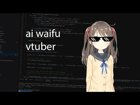 How to make your own AI waifu girlfriend - YouTube