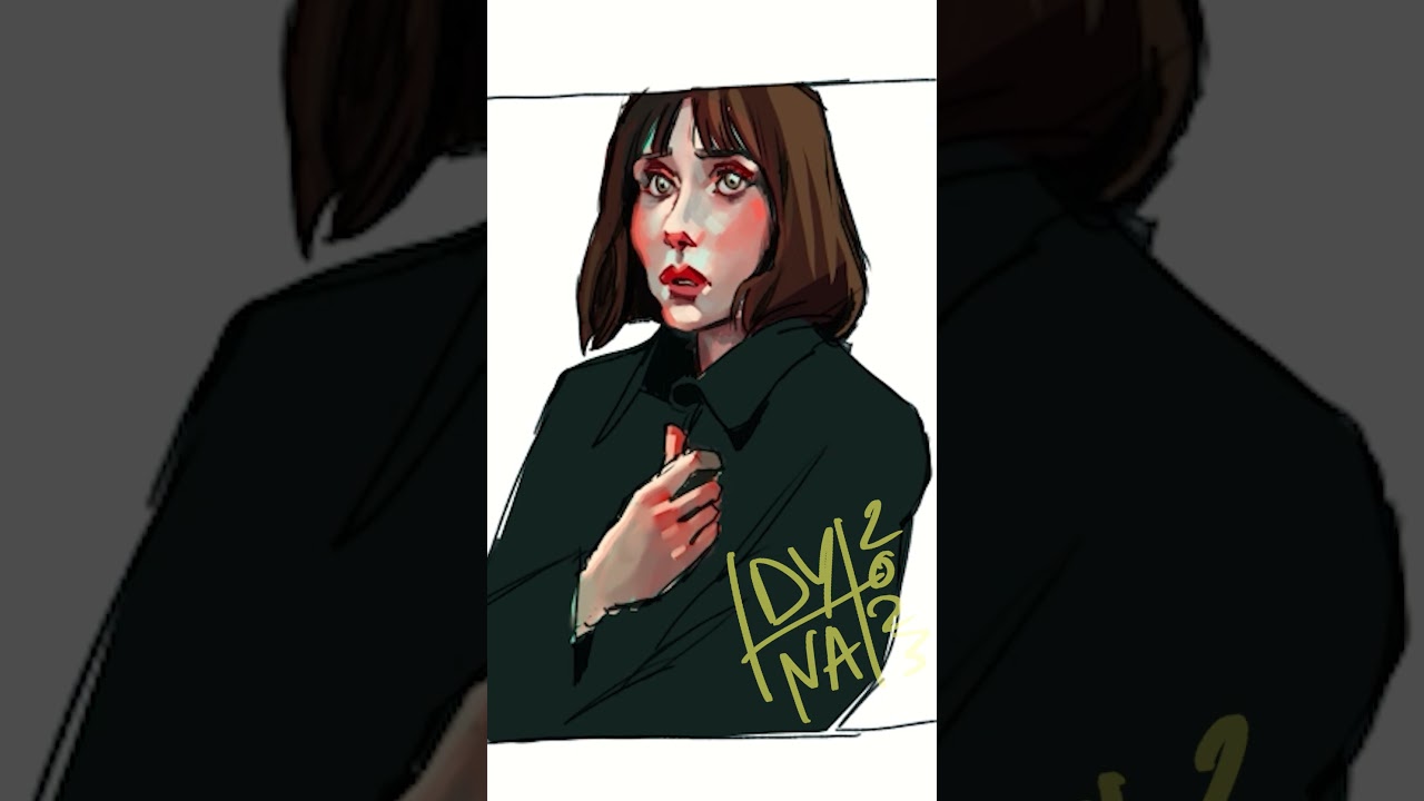 trying to follow Ahmed Aldoori's technique for digitally painting skin - really quick portrait