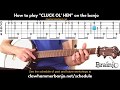 "CLUCK OL' HEN" - Tab "Walk-Through" Video (clawhammer banjo, Brainjo level 1)
