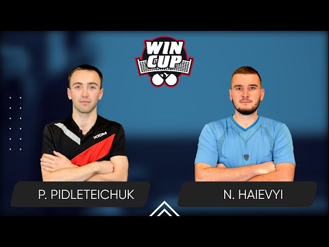 09:15 Petro Pidleteichuk - Nazarii Haievyi 09.04.2025 WINCUP Master. TABLE 2