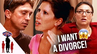Mom and Dad on the verge of divorce argue and yell in front of their kids! 😱