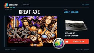 Atari XL/XE -=Great Axe=- ABBUC Software Competition 2026