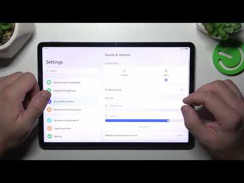 How to Change Volume Keys Control in Huawei MatePad 11.5?