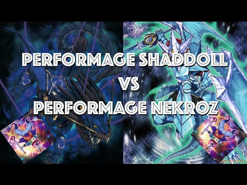 Yu-Gi-Oh Performage Shaddoll Vs Performage Nekroz (October 2015)
