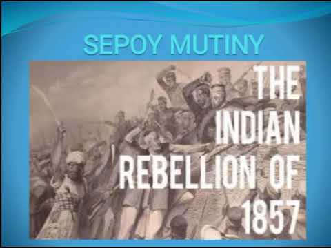 THE SEPOY MUTINY : THE AFTERMATH OF THE REBELLION