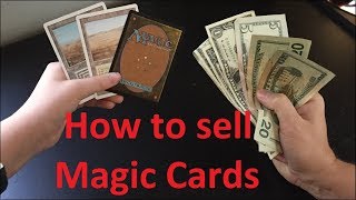 How to SELL your Magic Cards!