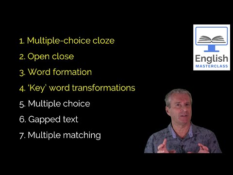 Cambridge B2 First (FCE) Reading and Use of English Part 1