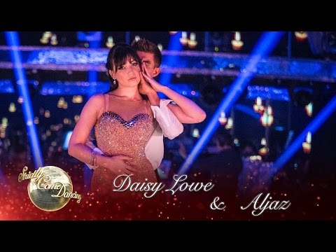 Daisy Lowe and Aljaz Skorjanec Rumba to 'Careless Whisper'  - Strictly Come Dancing 2016: Week 4